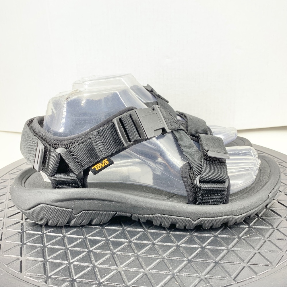 Teva Women 39 Size 8 Sandals Black Adjustable Shoes Water Hiking Beach EUC